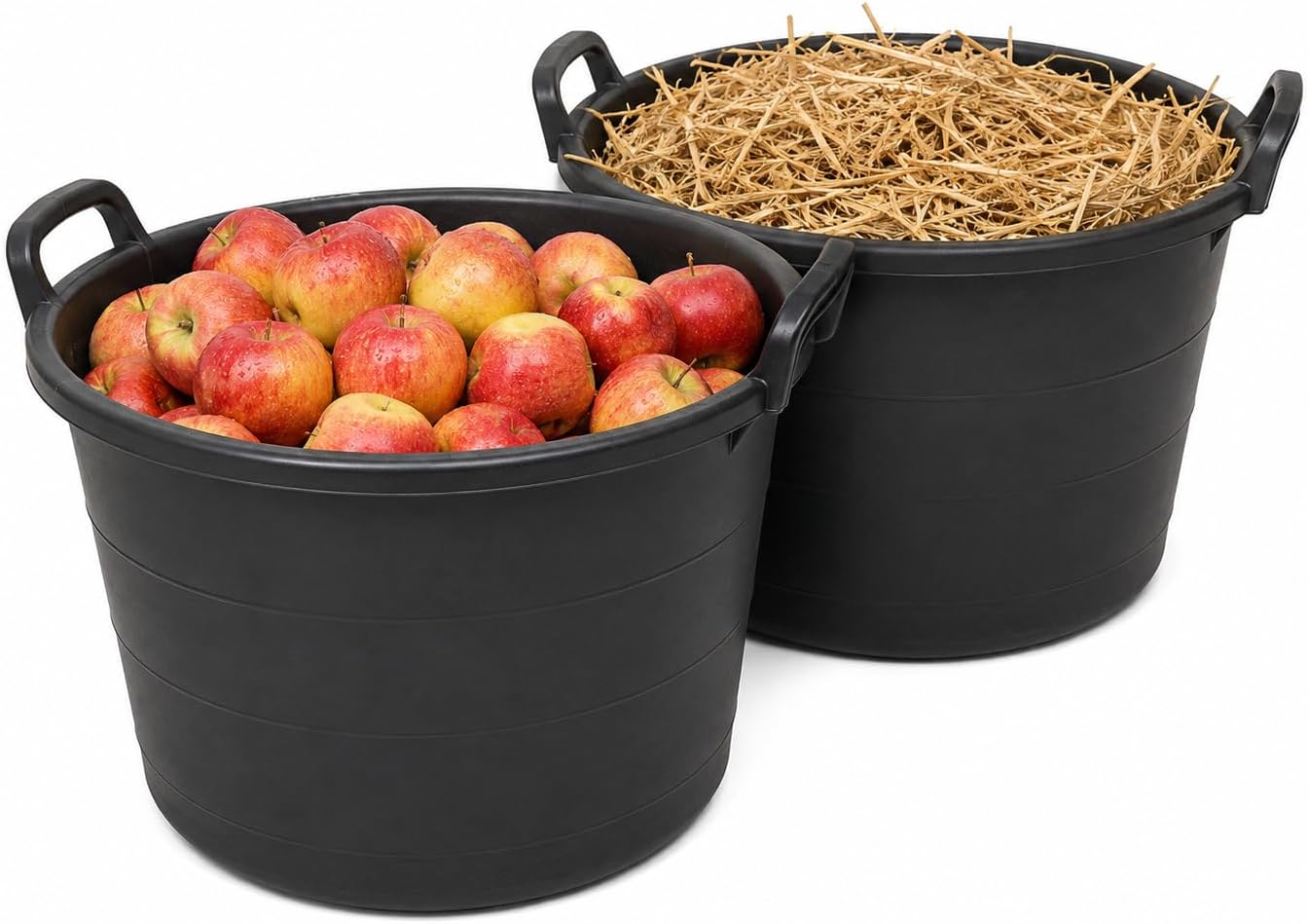 2 Mastelli Agricoli con Manici 65 Lt Ø55x42h - Lemag srl