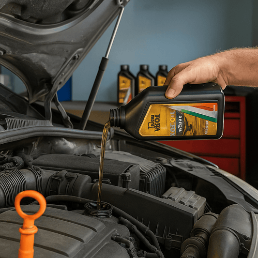 Viskoil Olio Motore 10W40 Semisintetico 1 Litro x 5 Pezzi Auto Benzina e Diesel - Lemag srl