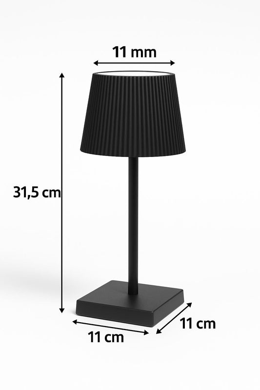 Lampada LED Ricaricabile da Tavolo Touch Bianca Fredda per Scrivania o Comodino - Lemag srl