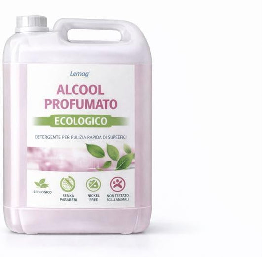 Alcool Profumato 1 - 5L Detergente Superfici Asciuga Subito - Lemag srl