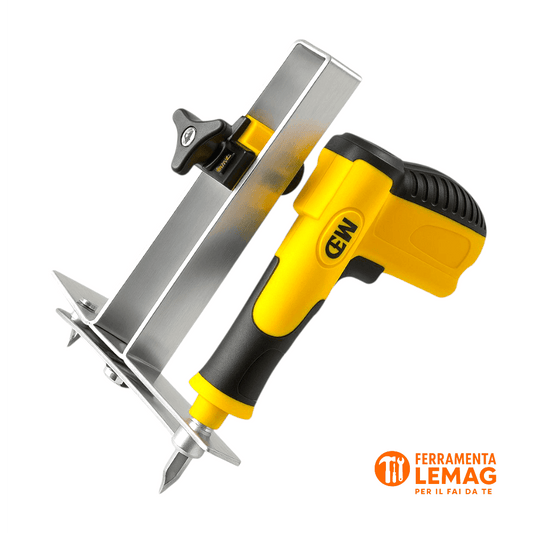 Akifix NAT11003 Truschino Taglia Lastra Maxi – Manico in PVC, Taglio 20 cm - Lemag srl