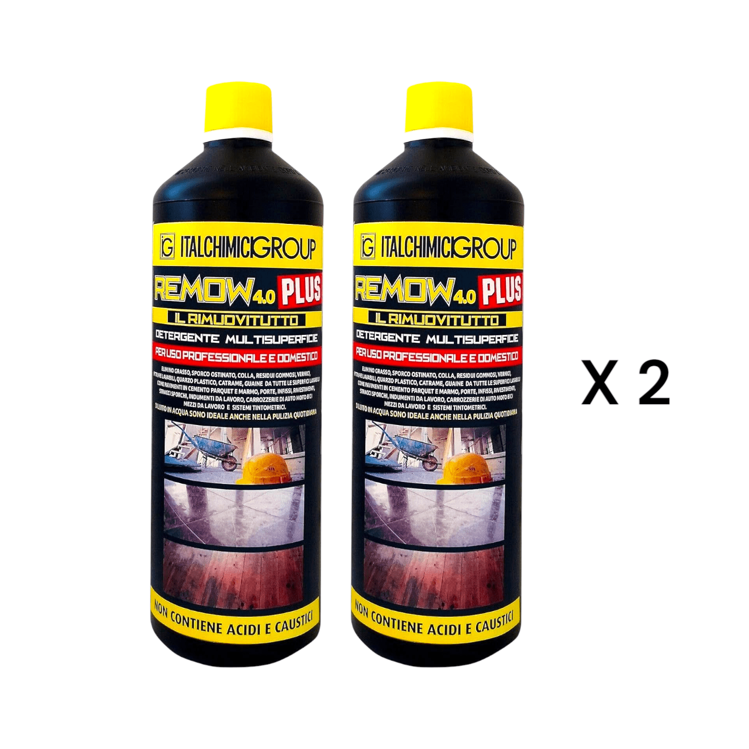 Detergente Multisuperficie Scioglitutto Remow 750ml | Sgrassatore Potente –Lemag - Lemag srl