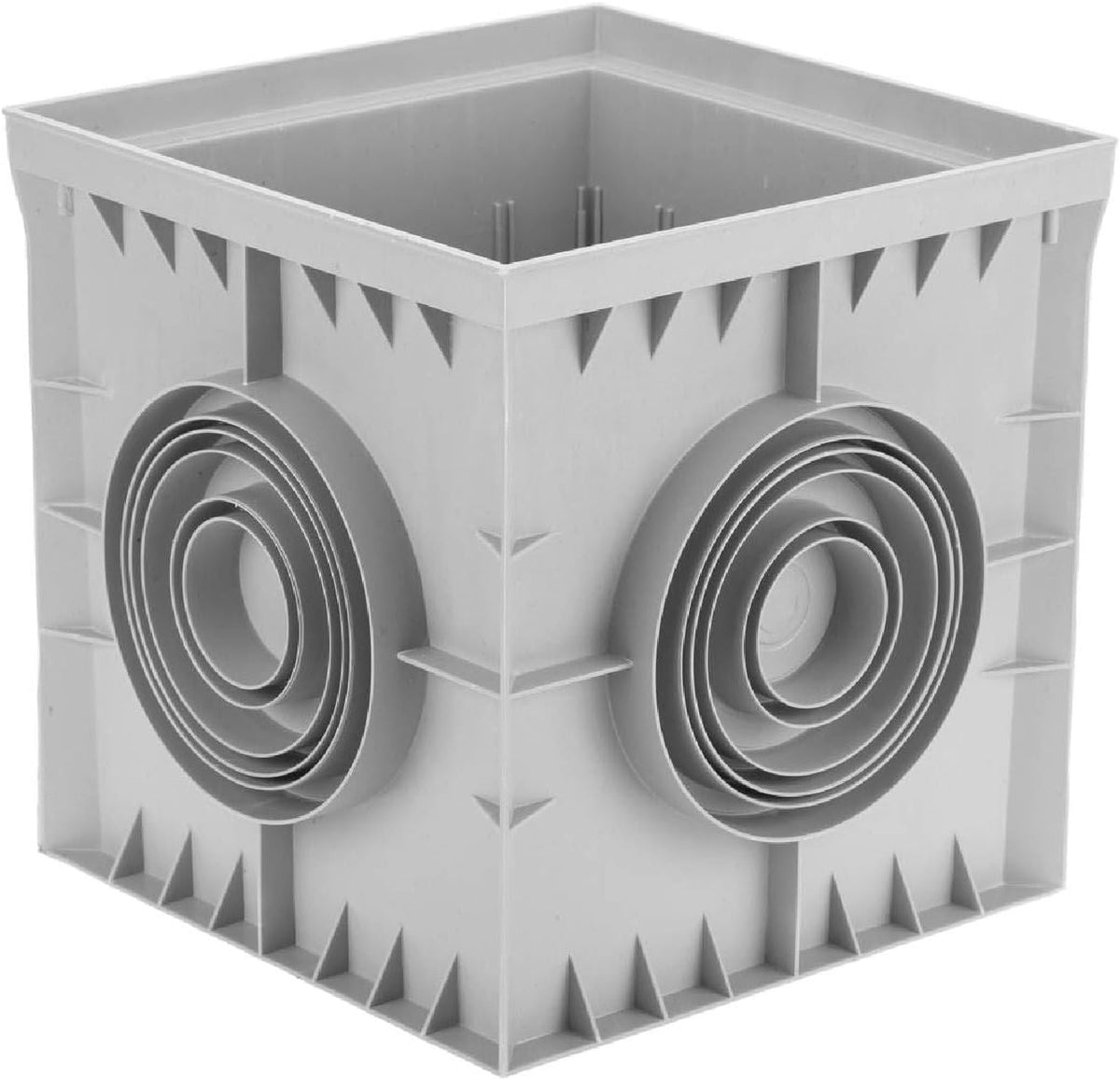 Pozzetto Monolitico in Polipropilene 55 x 55 cm – Senza Coperchio - Lemag srl