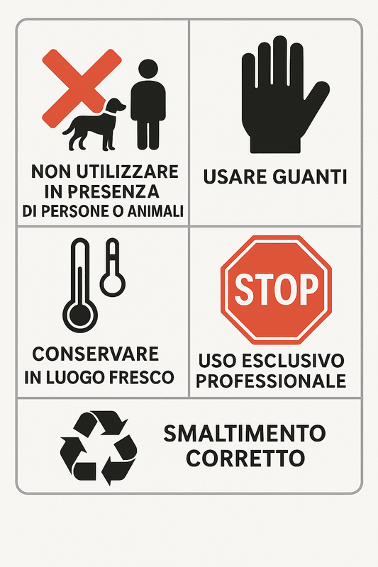 Insetticida Professionale NURELLE EC 56 – Mosche Zanzare Tigre 1L PMC 12688 - Lemag srl