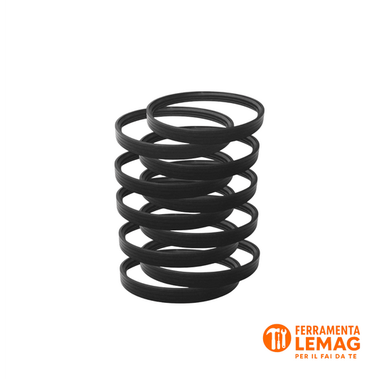 Guarnizioni in Silicone per Canna Fumaria Ø80–200 mm – Set 10 Pezzi – Resistenti fino a 250°C – LEMAG SRL - Lemag srl