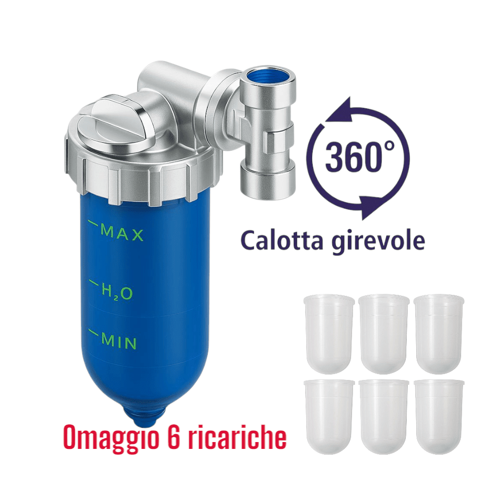 RICARICHE POLIFOSFATI Cartucce RICARICA ANTICALCARE per FILTRO CALDAIA 12 36 pz - Lemag srl