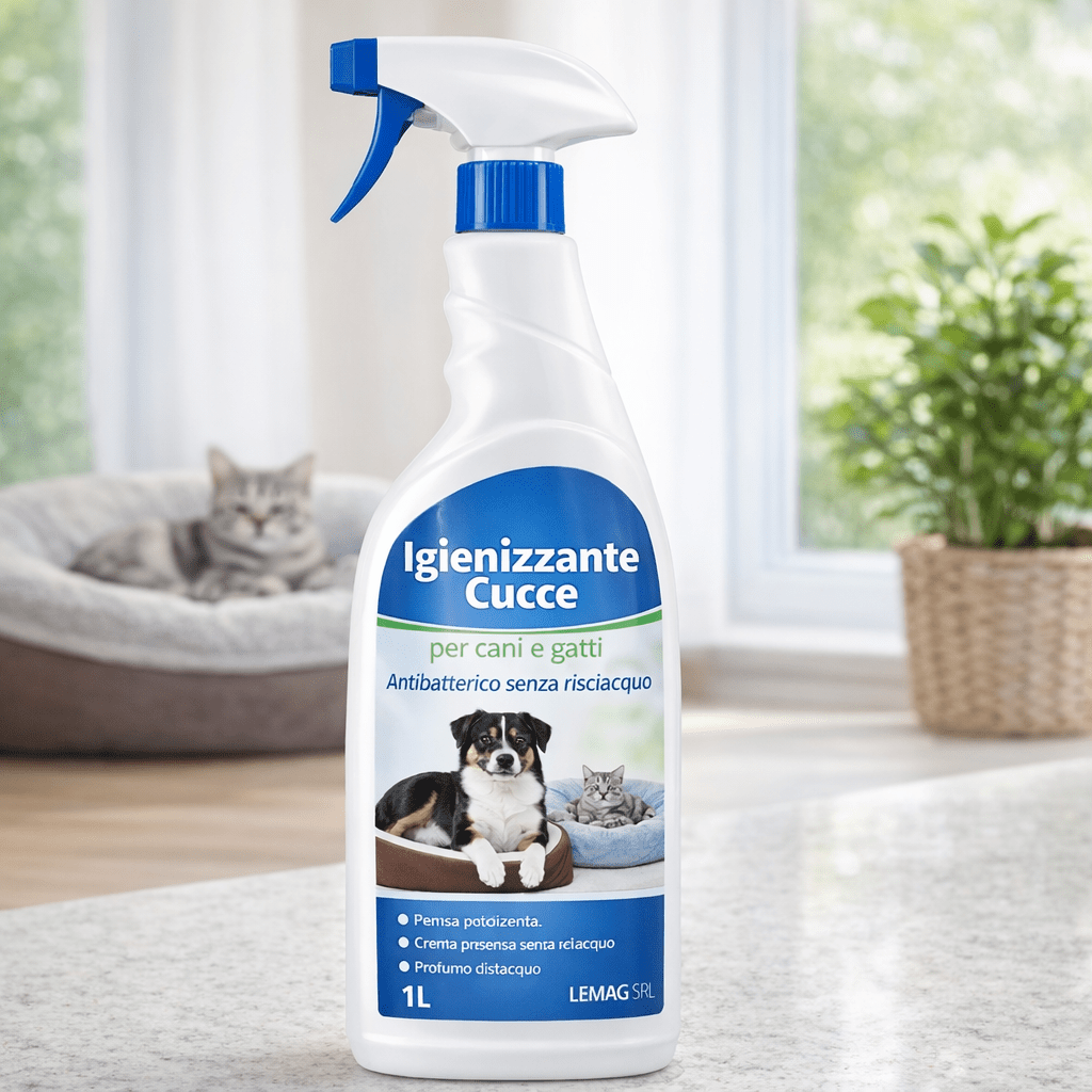 Detergente Igienizzante Cucce Cani e Gatti - Lemag srl
