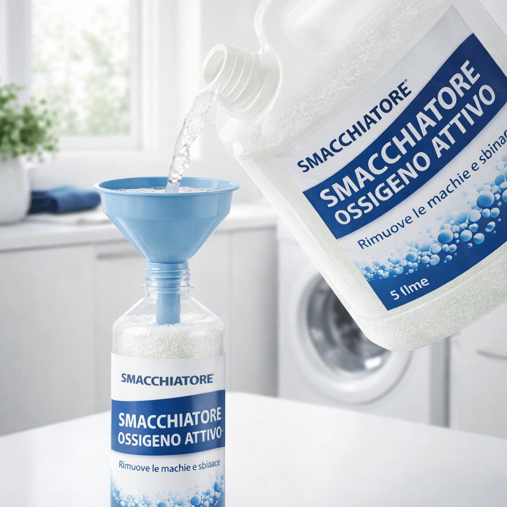Smacchiatore all’Ossigeno Attivo 1 - 5 Litri Bucato e Superfici - Lemag srl