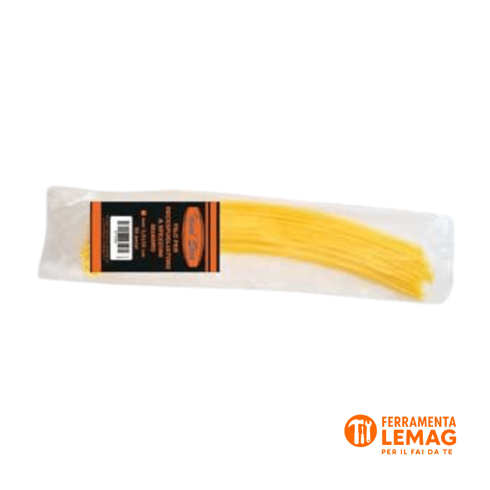 Filo per Decespugliatore a Spezzoni – Sezione Quadra 4,0x38 cm – Confezione da 25 Pezzi – Lemag srl - Lemag srl