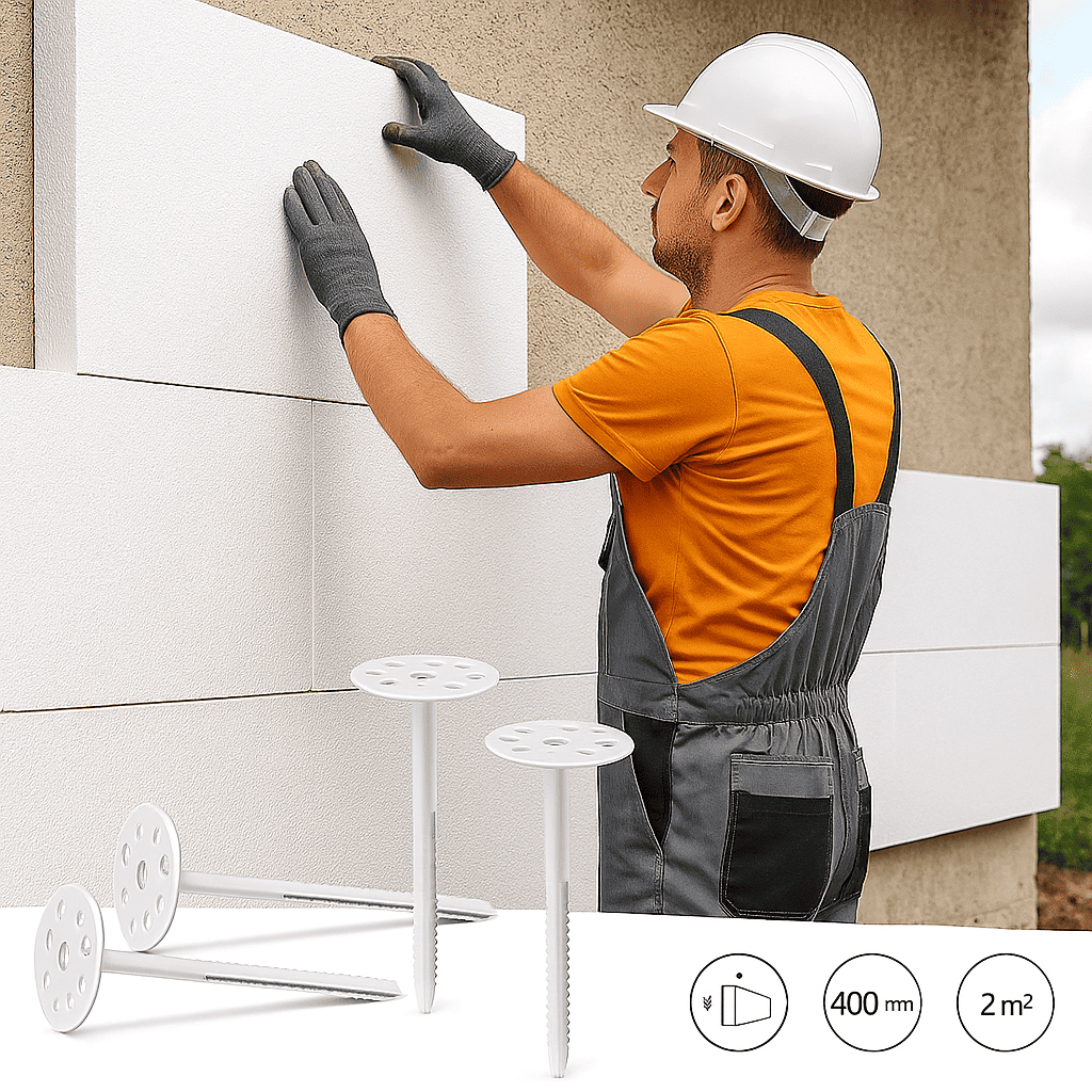 Pannello Polistirene EPS per Cappotto Termico 100x50x10 cm X4 – Isolamento FASSA - Lemag srl