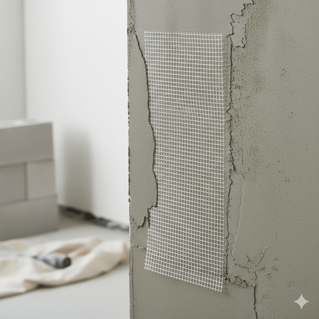 Rete Fibra di Vetro 5x5 Bianca 90g H100cm Rotolo 50mq Massetto Intonaco - Lemag srl