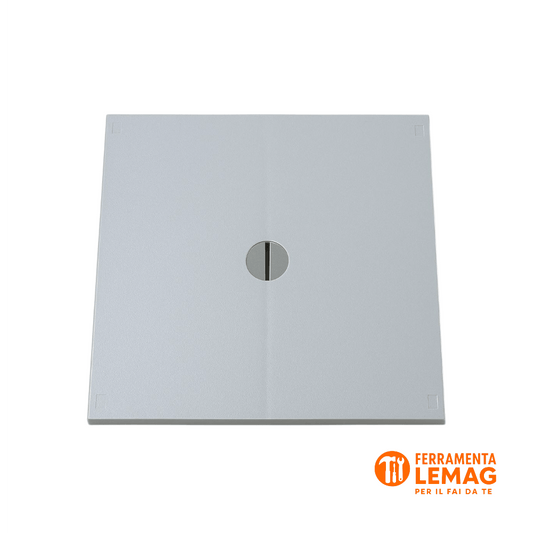 Coperchio carrabile in polipropilene 40x40 cm per pozzetto monolitico - Lemag srl