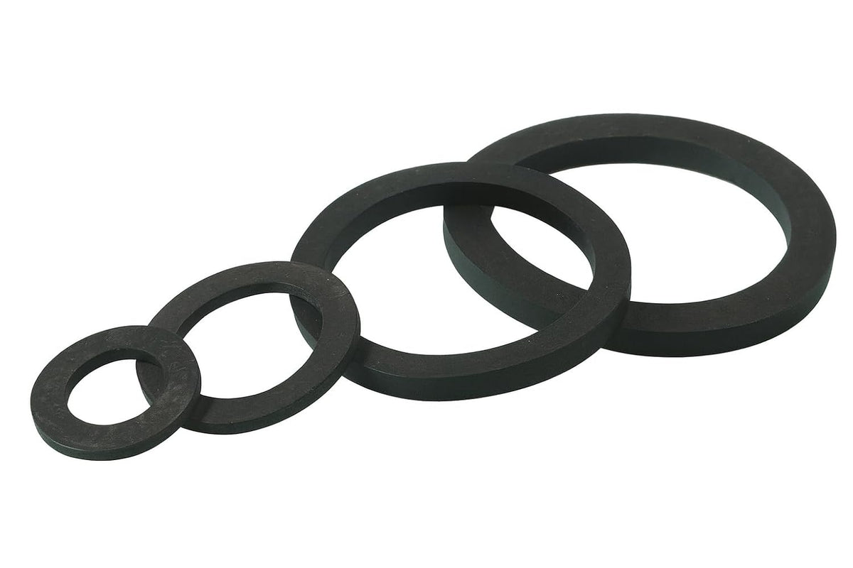 Guarnizioni in Gomma Telata 1/2" Spessore 2 mm – Set 10 Pezzi - Lemag srl