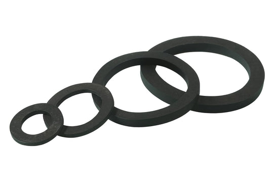Guarnizioni in Gomma Telata 1/2" Spessore 2 mm – Set 10 Pezzi - Lemag srl