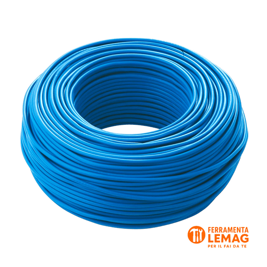 Cavo elettrico Icel FS17 1x2,5 mm² blu, unipolare in PVC flessibile, matassa - Lemag srl