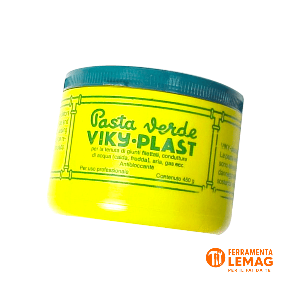 PASTA VERDE VIKY PLAST 450g - PULITURA METALLI - OFFERTA SPECIALE - Lemag srl - Lemag srl