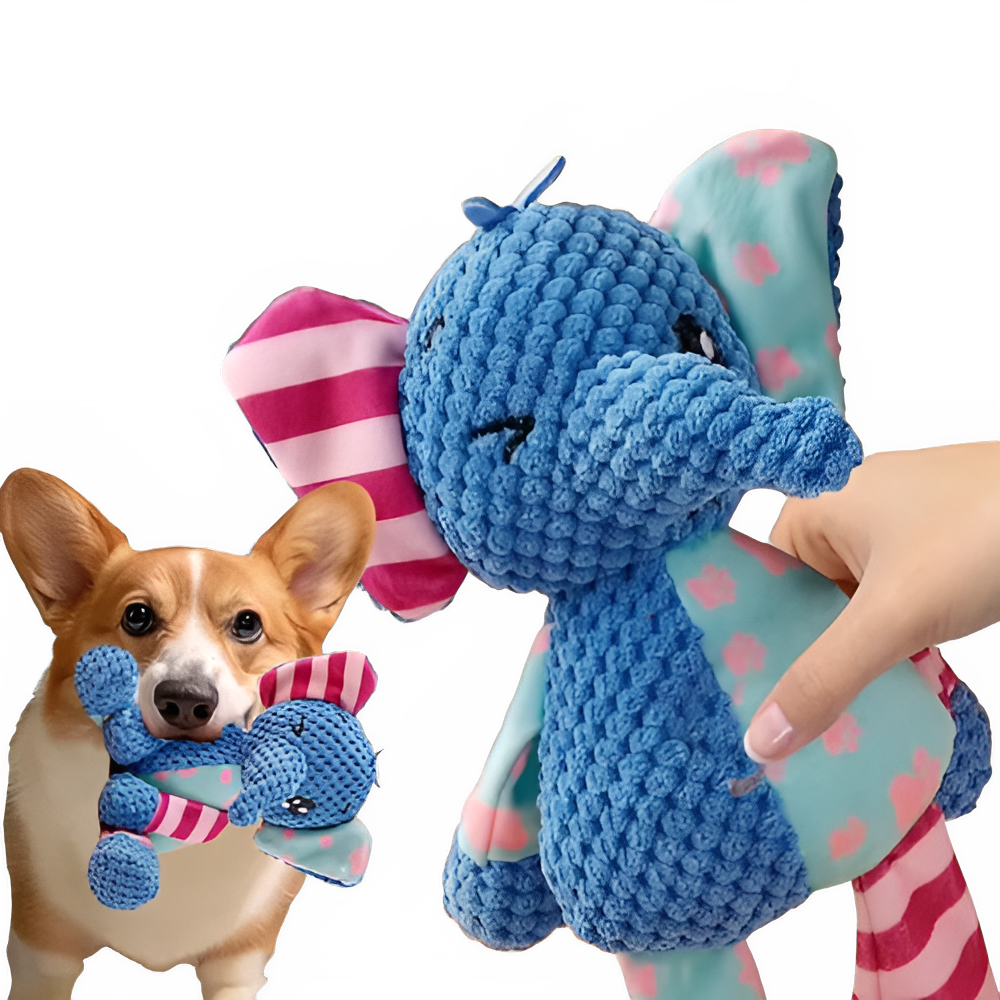 Gioco di Peluche per Cani con Squeak e Pulizia Denti - Lemag srl