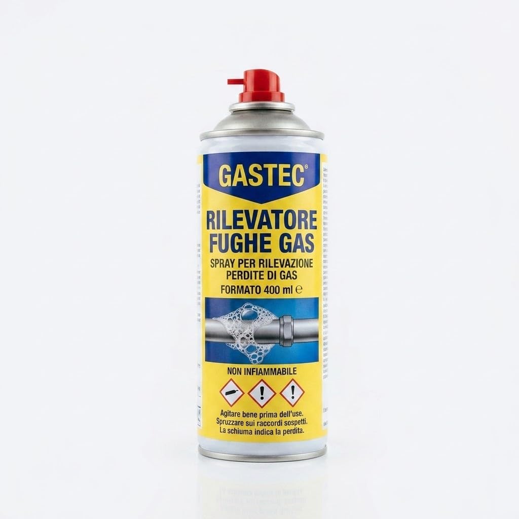 Cercafughe Spray 400 ml – Rilevatore Perdite Gas, GPL e Refrigeranti - Lemag srl