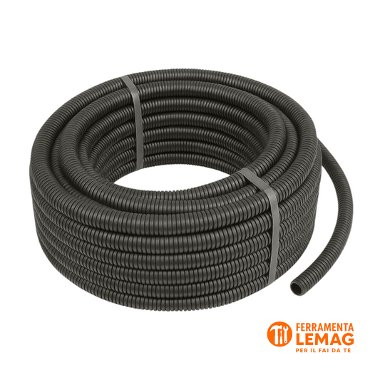 Gewiss FK15 tubo corrugato medio Ø16 mm nero, flessibile e resistente - Lemag srl