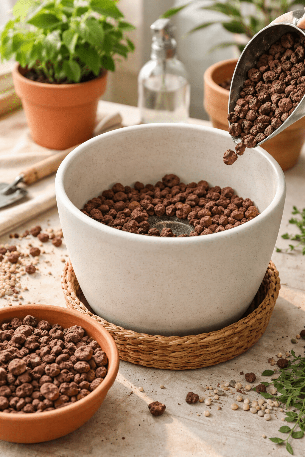 Sacco Pozzolana 2 Kg Lapillo Vulcanico Drenante Per Giardino Vasi Terrari - Lemag srl