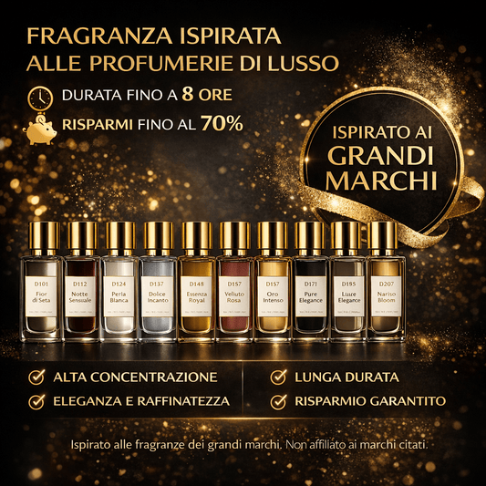 Profumo Equivalente Donna – Eau de Parfum 50 ml – Ispirato alle Fragranze dei Grandi Marchi – Alta Persistenza - Lemag srl
