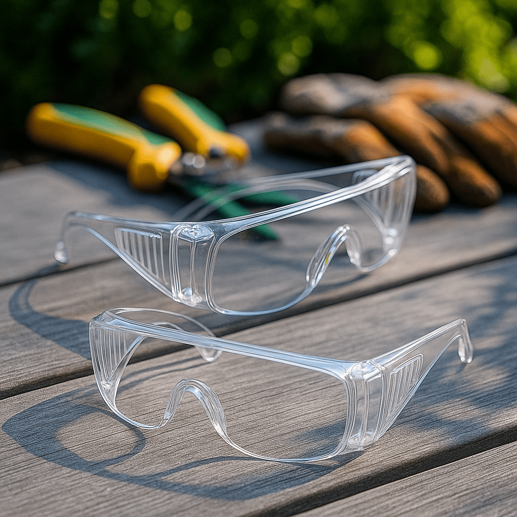 Lemag srl – Set 2 Occhiali Protettivi da Lavoro Trasparenti Antigraffio - Lemag srl