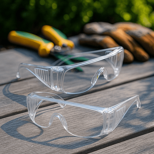 Lemag srl – Set 2 Occhiali Protettivi da Lavoro Trasparenti Antigraffio - Lemag srl