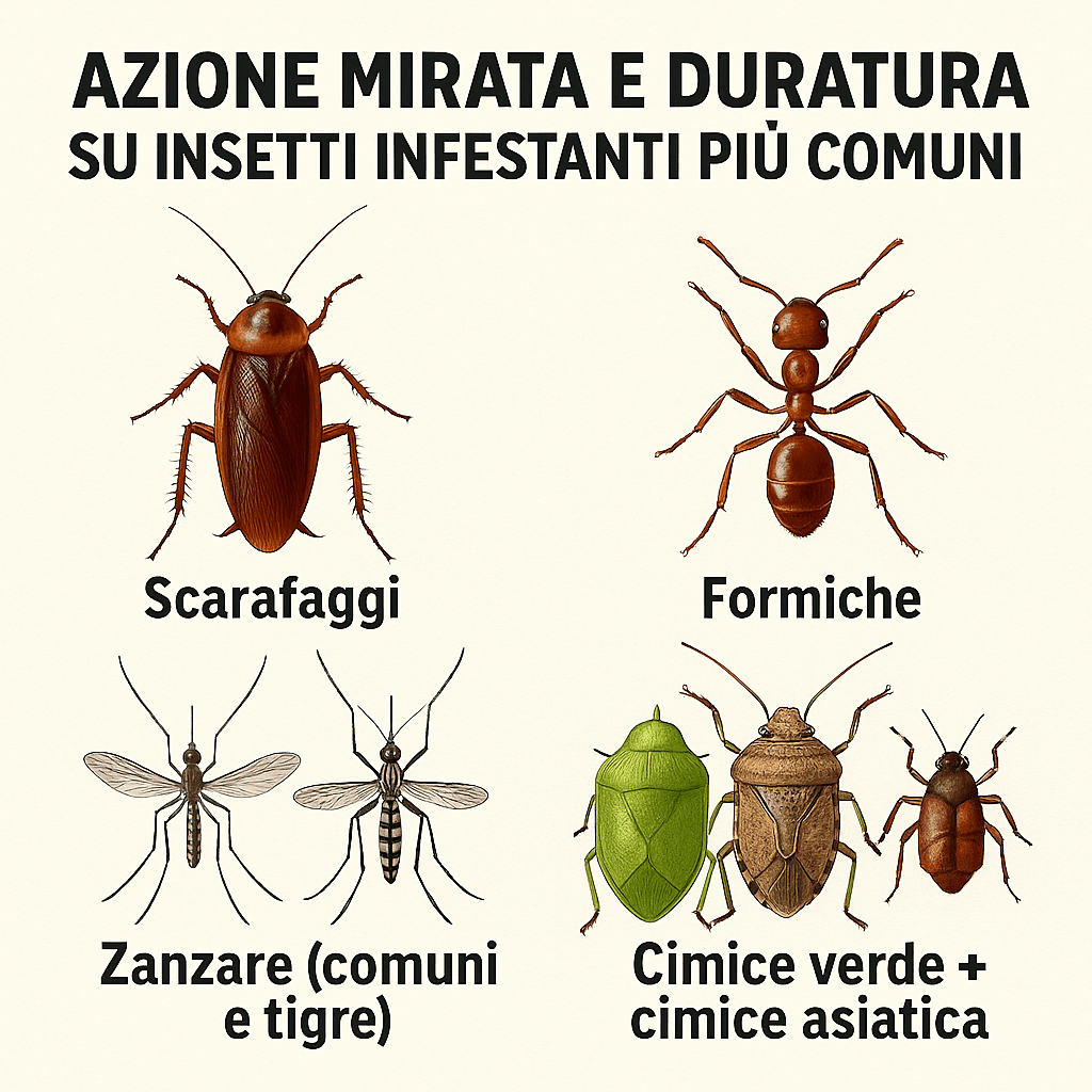 DIXI Insetticida Multinsetto Microincapsulato 500 ML – Cipermetrina – Uso Civile - Lemag srl