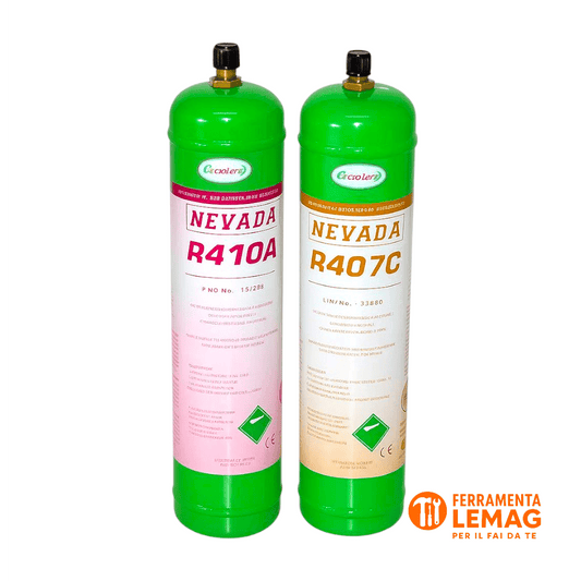 Gas Ricarica Condizionatori R407 5/16" con Attacco - Lemag srl - Lemag srl