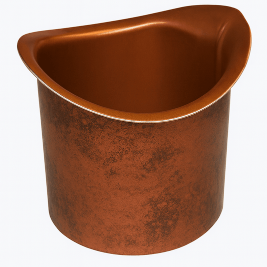 Bocchello Alluminio Ramato Sagomato Ø 100 mm – Scarico Acque Pluviali – Lemag SRL - Lemag srl