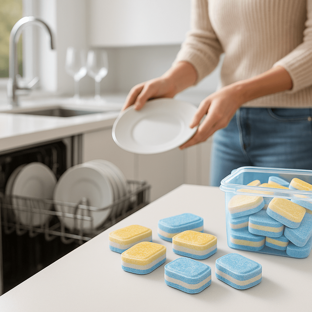 Candeggina in Pastiglie – 50 Tabs = 250L – Sbiancante Igienizzante – Lemag SRL - Lemag srl