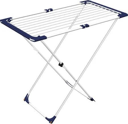 Stendibiancheria Estensibile a Cavalletto "Aliante" cm 110 - 186x61x94h – Pieghevole con Ali - Lemag srl - Lemag srl