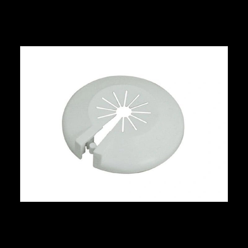 Rosetta PVC Foro Universale Bianca – Confezione da 10 Pezzi - Lemag srl