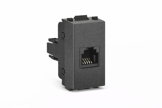 Presa telefono RJ11 compatibile BTicino Living Classic 1 modulo