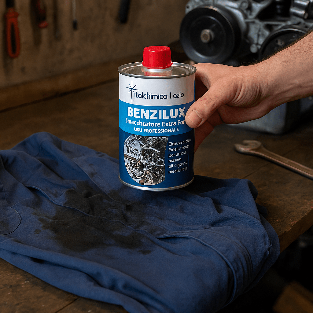 Smacchiatore Extra Forte Benzilux 500ml per Tessuti e Superfici Difficili - Lemag - Lemag srl