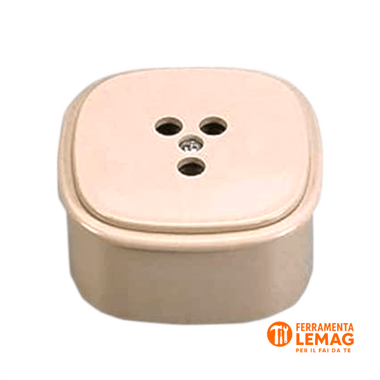 Presa Telefonica da Parete Tripolare 3 Poli Italiana Standard - Lemag srl - Lemag srl