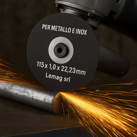 Dischi da Taglio 115 x 1,0 x 22,23 mm – Confezione da 25 – Lemag SRL - Lemag srl