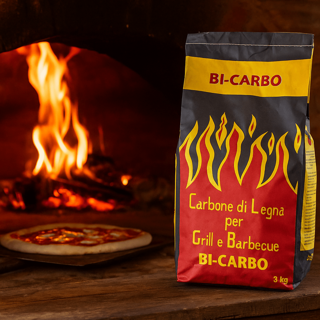 Carbone Naturale di Legna – Sacco da 3 kg o 5 kg – Alta Resa per Barbecue e Grill – Lemag SRL - Lemag srl