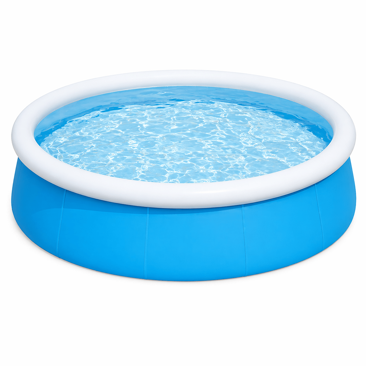 Piscina Gonfiabile Tonda Ø152x38 cm Struttura Acciaio - Lemag srl