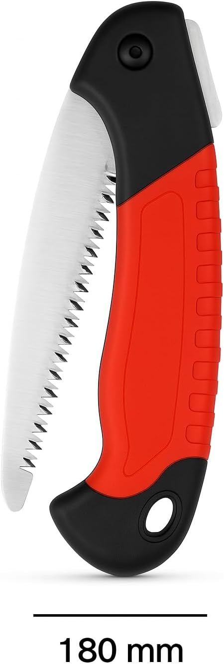 Segaccio Serramanico 180 mm – Lama Acciaio Temperato Pieghevole Potatura - Lemag srl