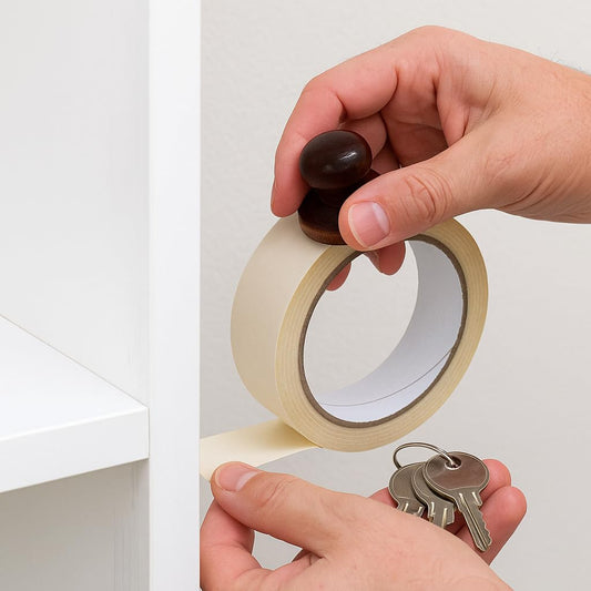 Nastro biadesivo trasparente 19 mm x 1,5 m ad alta aderenza – dettaglio
