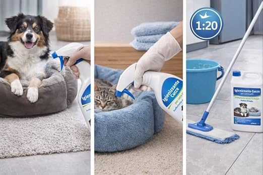 Detergente Igienizzante Cucce Cani e Gatti - Lemag srl