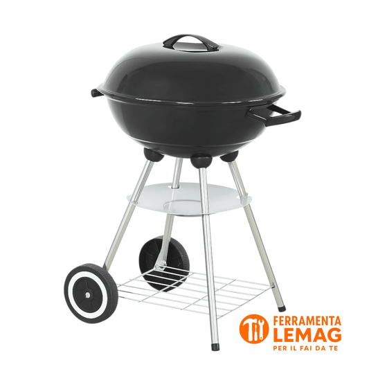 Barbecue a Carbonella Miami Compact Ø 44 cm H 71 cm + Omaggio Forchettone - Lemag srl