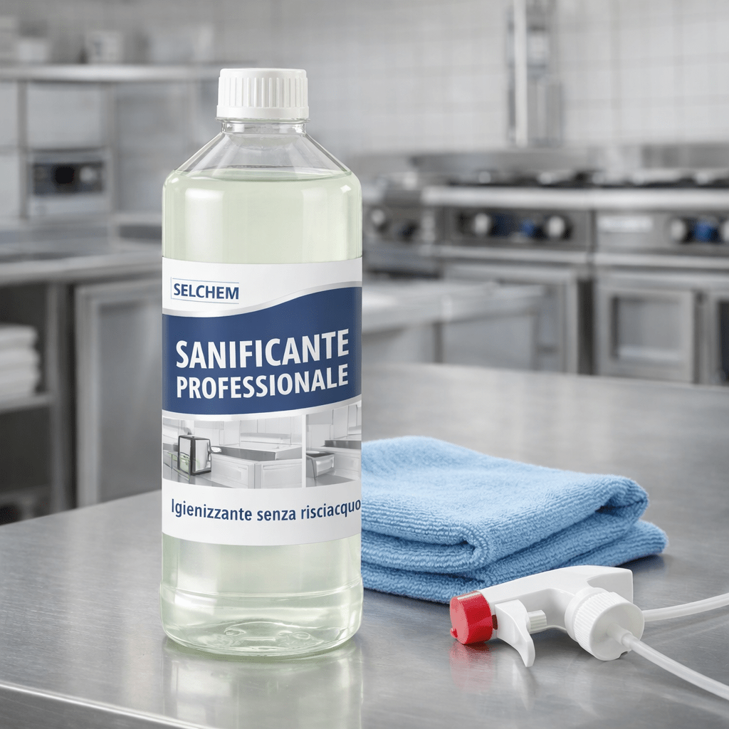 Igienizzante Professionale 1 - 5 Litri Senza Risciacquo HACCP - Lemag srl