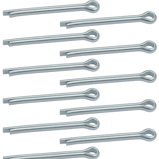 Coppiglie a Forcella UNI 1336 Ø4 x 40 mm Acciaio Zincato – 10 Pezzi - Lemag srl