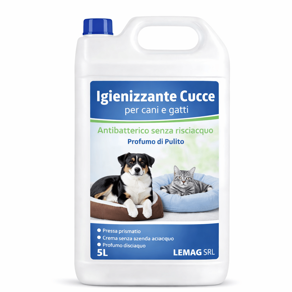 Detergente Igienizzante Cucce Cani e Gatti - Lemag srl