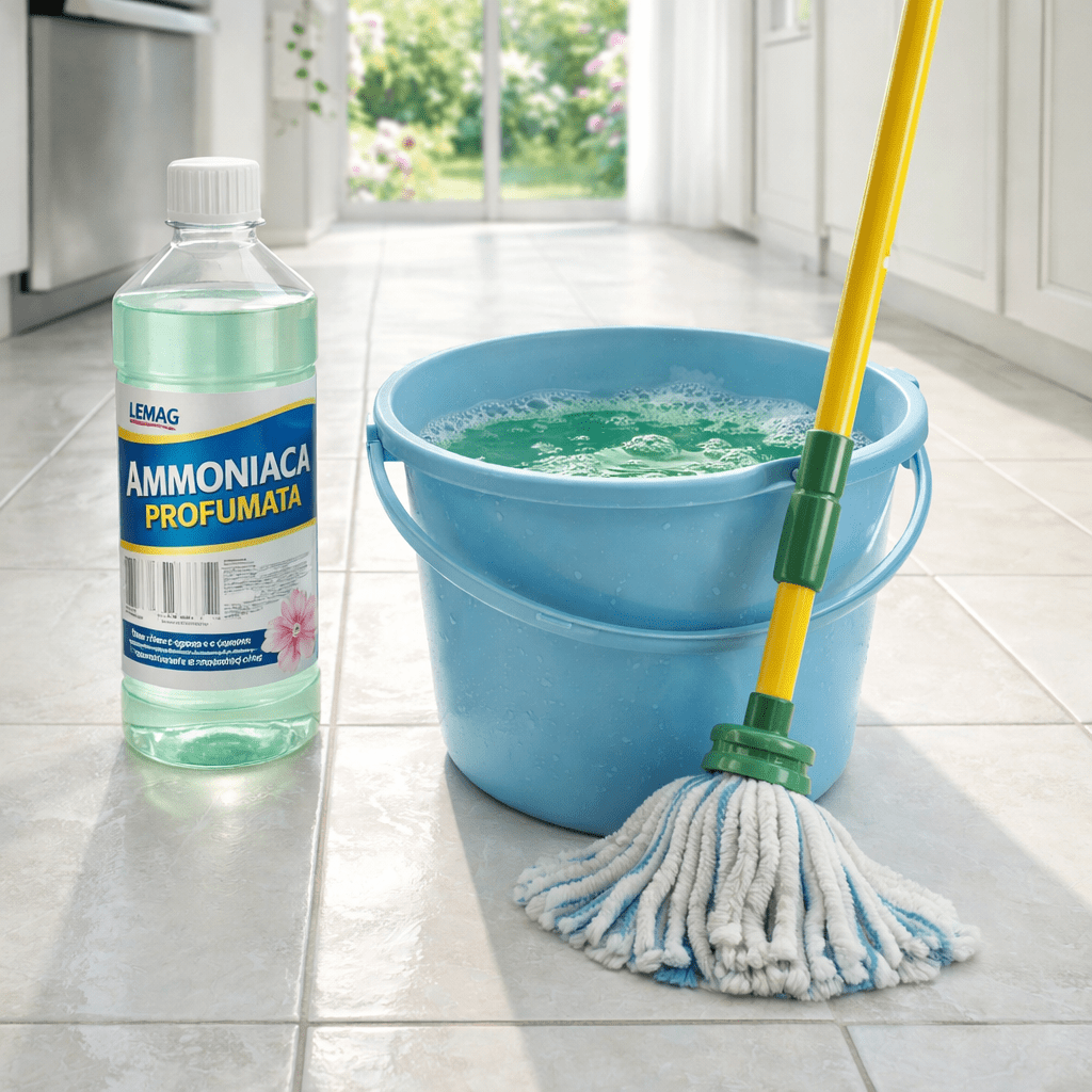 Ammoniaca 1 - 5 Litri Profumata Sgrassante Multiuso Casa - Lemag srl