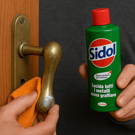 SIDOL METALLO 75 ml 3 pezzi Lucidante per metalli Rame, Ottone, Argento – Lemag - Lemag srl