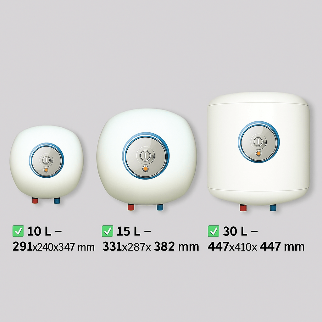Scaldabagno Elettrico ISEA Mini Swing Fast 10 - 15 - 30 L | Sopra/Sotto Lavello – Lemag SRL - Lemag srl
