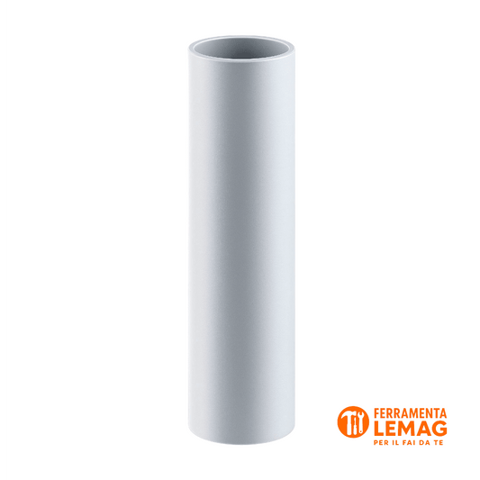 Manicotto tubo - tubo per tubi rigidi Ø20 mm, raccordo lineare in PVC resistente - Lemag srl